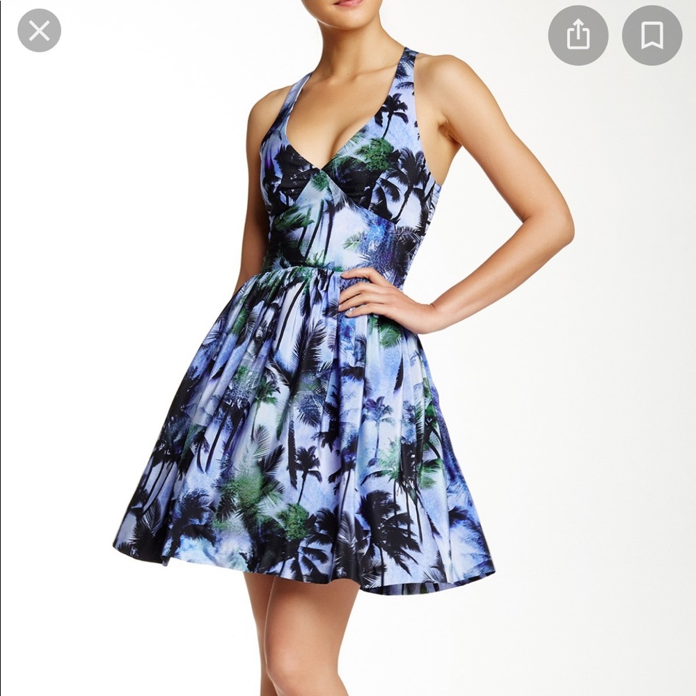 100% Silk A-line lavender dress with gold accents